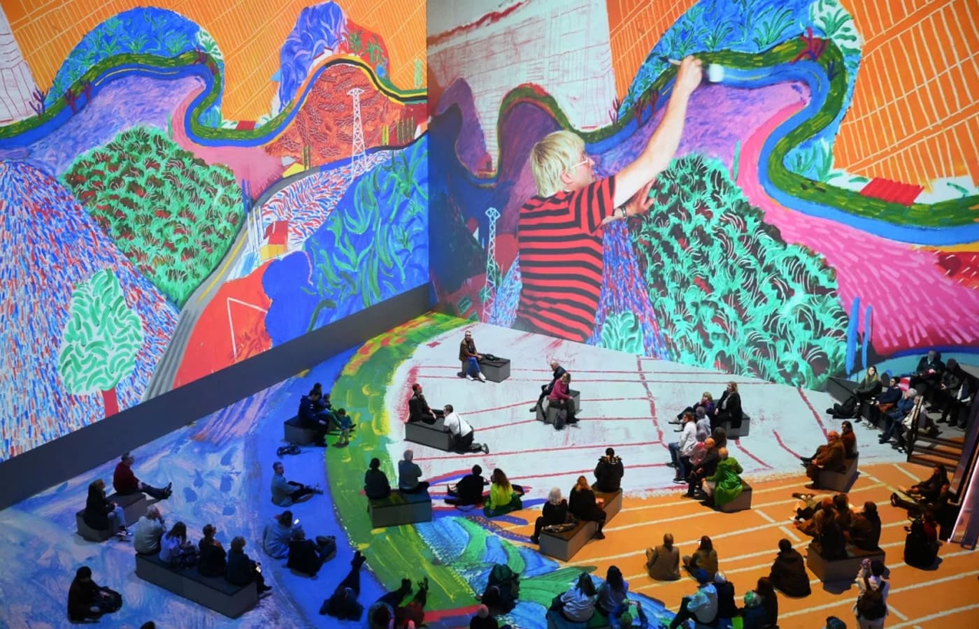 The World Of David Hockney: An Immersive Exhibition In London - La Liste